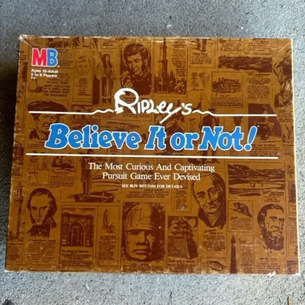 Ripley’s Believe It Or Not Vintage Board Game *Complete*